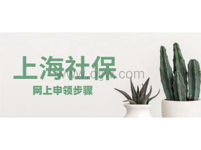 2021年上海杨浦区居住证积分之社保卡网上申领